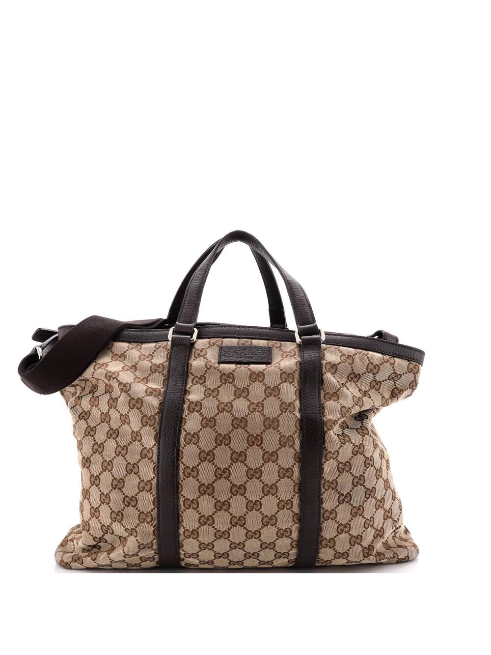 Gucci Joy Convertible Tote Gg Canvas #377654G12B